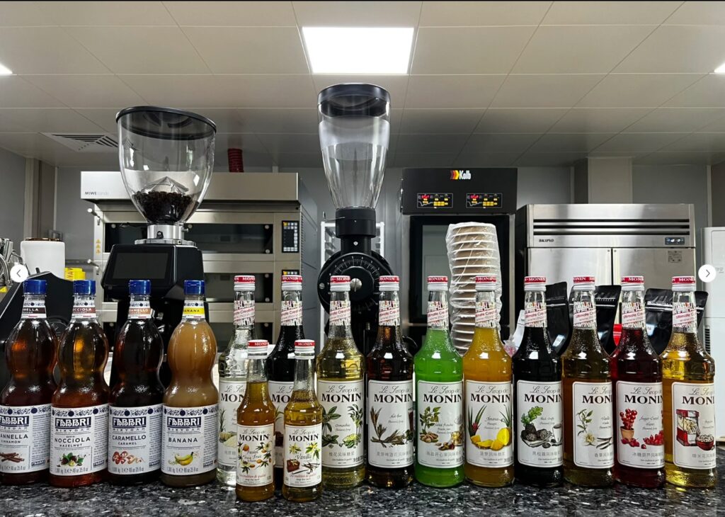 Common Syrups for bubule tea shop